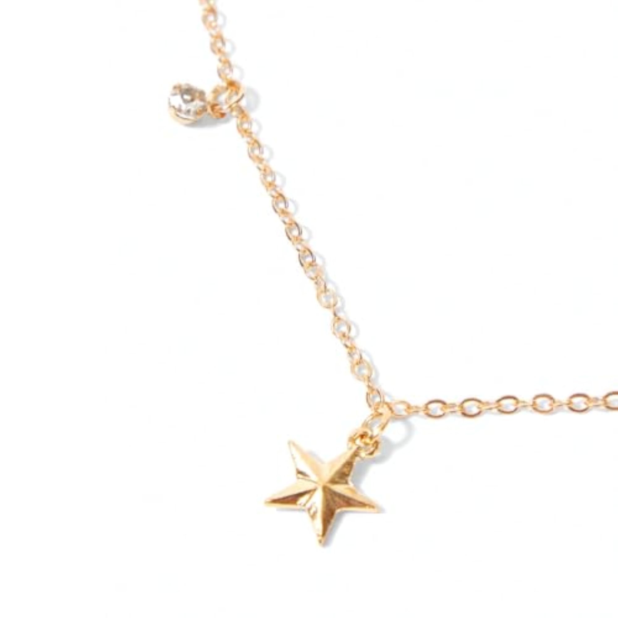 Women's Lightweight Multi Layer Body Chain, Gold Fashion Jewelry